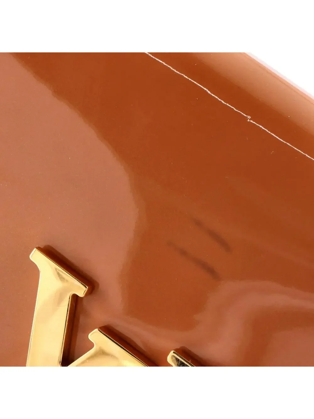 Louis Vuitton Louise Clutch Patent Mm #257144L76B